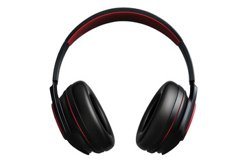 High-Quality Headset with Microphone Isolated on Transparent Background for Professional Audio Use and Creative Projects