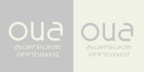 Vector elegant alphabet letters font classic modern serif lettering minimal fashion