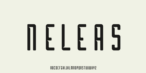 Obraz premium Vector elegant alphabet letters font classic modern serif lettering minimal fashion