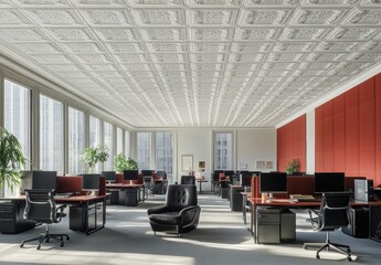 Modern Office Interior.