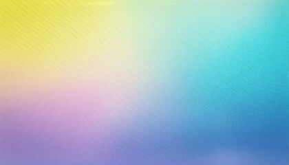 Fototapeta premium Soft Gradient Mesh Background. Pastel Yellow to Teal Blue Ombre with Fine Textured Detail, Perfect for Minimalist Branding, Website Design, Digital Presentations, and Copy Space Optimized Visuals