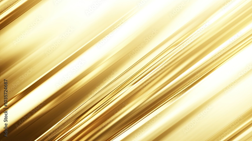Poster an abstract yellow diagonal pattern with sharp lines and vibrant gradients, ideal for fresh and ener