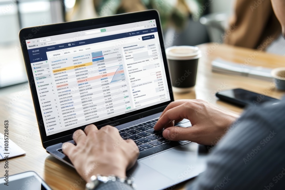 Poster automated invoicing and payment tracking on saas billing software for business efficiency