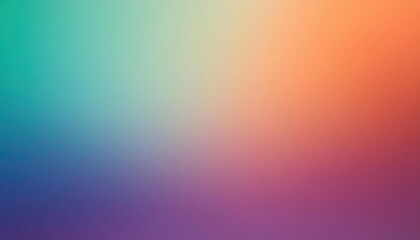 Obraz premium Multicolor Gradient Mesh Textured Background with Soft Blending Hues of Teal, Pink, Purple, and Orange. Perfect for Websites, Presentations, Digital Art, and Modern Branding with Ample Copy Space