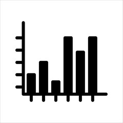 Graphs and charts web line icon. data elements, bars and pies, diagrams for business infographics. statistical and analytical data visualization. vector illustration