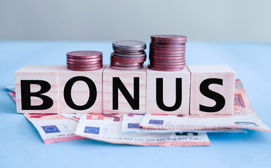 End of year bonus concept. Yearly Bonus