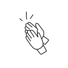 hand symbol line icon