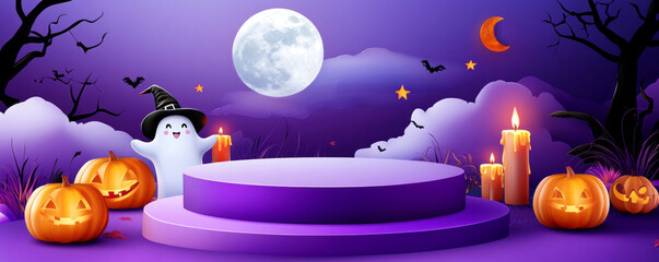 Fototapeta premium Halloween background 