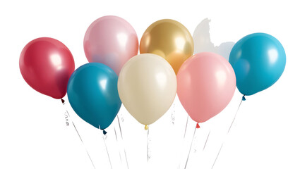 balloons isolated on white background, Balloons transparent background
