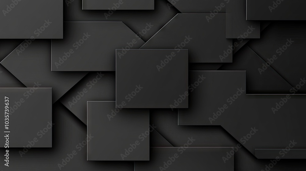 Poster Crisp black diagonal lines with soft gradients in an abstract pattern, creating a dramatic and stylish background.
