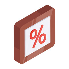 Premium download icon of discount coupon 

