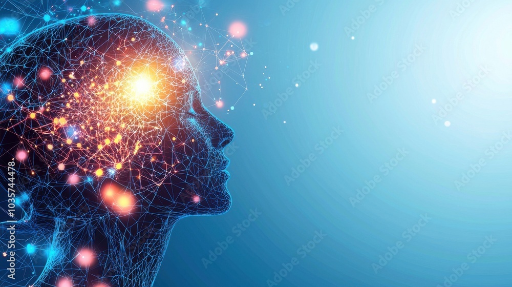 Poster ai neural network simulating human consciousness