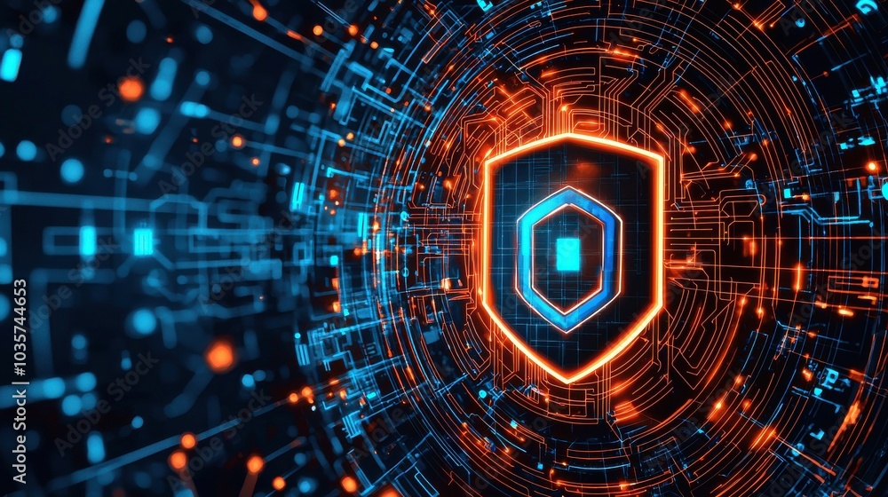 Poster ai powered cybersecurity network visualization
