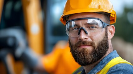 Cleanup crew in protective gear carefully removing hazardous toxic sludge from a factory site to prevent environmental contamination and restore the landscape