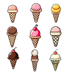 ice cream set