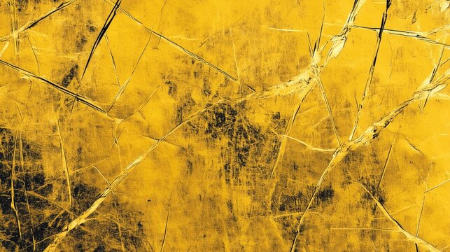 Distressed yellow overlay with a random pattern and gradient background, creating a textured and weathered look. Perfect for adding depth to designs, banners, or wallpapers. 
