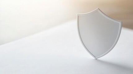 Conceptual image of a privacy policy document with a shield overlay, representing personal information protection, data security, privacy policy