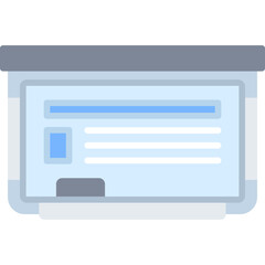 Interactive Whiteboard icon