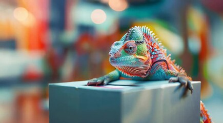 Shifting choices: a chameleon on the ballot box of democracy