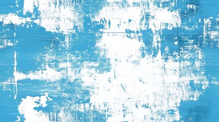 Obraz premium Distressed blue overlay with a random pattern and gradient background, creating a textured and weathered look. Perfect for adding depth to designs, banners, or wallpapers. 