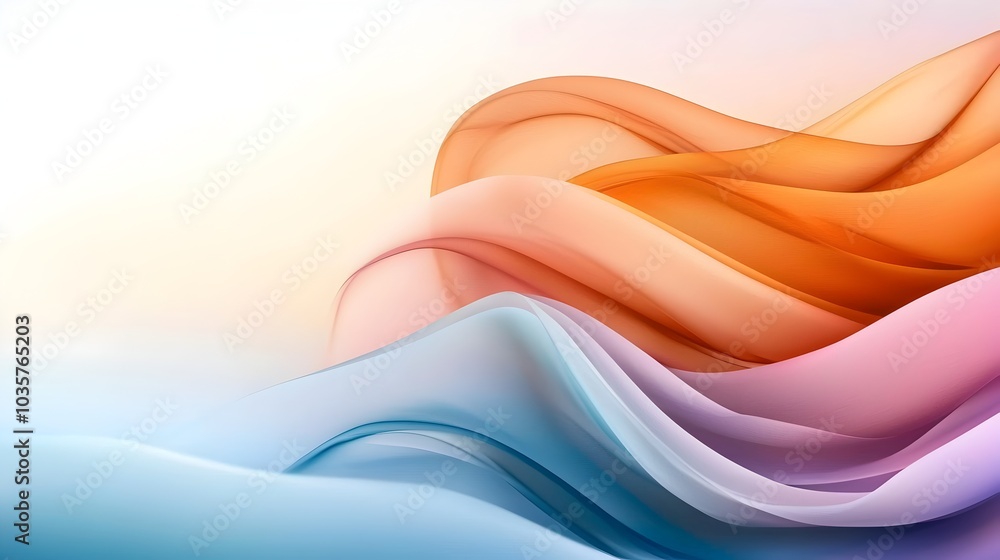 Poster exquisite gradient background wallpaper featuring a soft seamless transition from rich purple to del
