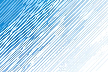 Blue and White Geometric Background. AI generated illustration.