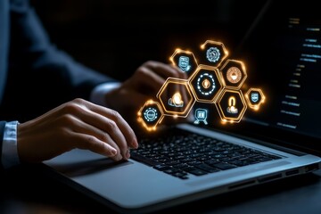 A customer browsing a renewal offer on a business website, incentivized to continue the service