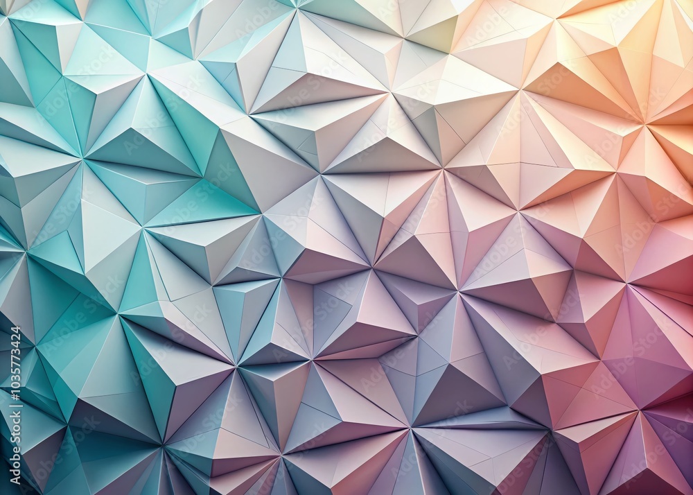 Poster minimal low poly backdrop with folded paper texture for creative projects and designs