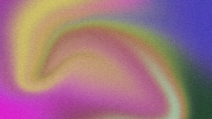 Vibrant Colors and Grainy Texture on Modern Gradient Background, Bold Gradient with Grainy Noise Texture for Poster Art