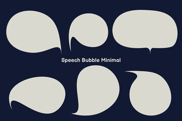 Set speech bubbles on black background. chat box or chat vector square and doodle message or communication icon Cloud speaking for comics and minimal message dialog