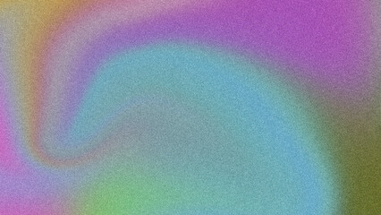 Vibrant Colors and Grainy Texture on Modern Gradient Background, Bold Gradient with Grainy Noise Texture for Poster Art