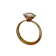 Ring  isolated transparent background