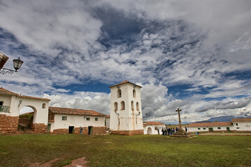 Chinchero is a picturesque town located in the Sacred Valley of the Incas, about 30 kilometers from Cusco, Peru. Known for its traditional Andean culture, it offers stunning views of the surrounding.