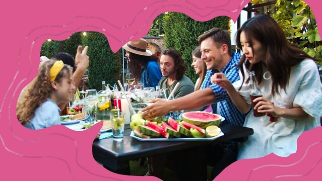 Colorful Artsy Scribble Transition