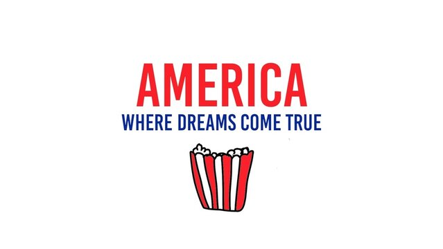 America, Where Dreams Come True Animated Title Intro