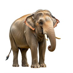 Obraz premium elephant isolated on white