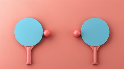 Frame Border with Various Sports Equipment on Pastel Background for Creative and Modern Design Projects