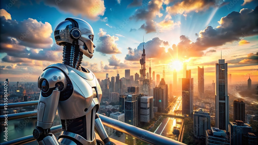 Poster robotics ai and digital technology in a hi-tech world: a panoramic view of innovation and future tre