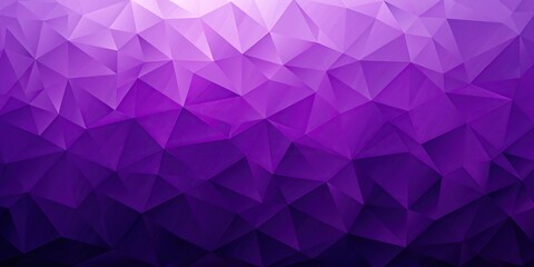 Fototapeta premium Aerial abstract background of triangular patterns in purple colors low poly wallpaper