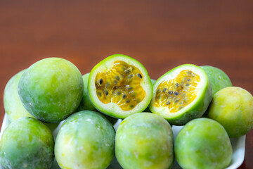 passion fruit from the bush or passion fruit from the backlands or marucujá from the cerrado....