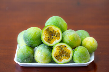 passion fruit from the bush or passion fruit from the backlands or marucujá from the cerrado....