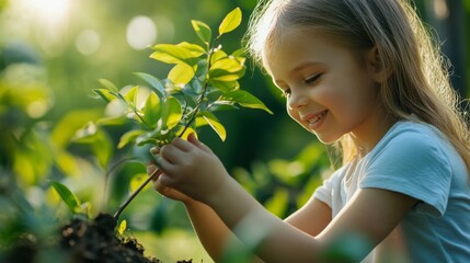 Eco-friendly parenting practices, focusing on sustainable and environmentally conscious choices in raising children