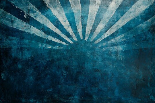 Abstruct blue backgraund with rays