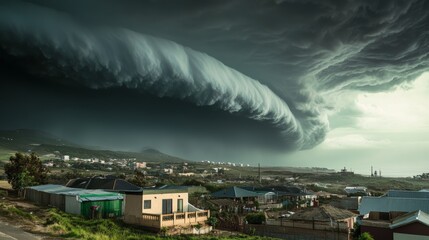 Environmental impact assessments for regions prone to extreme weather, analyzing the long-term effects of storms on ecosystems and human settlements