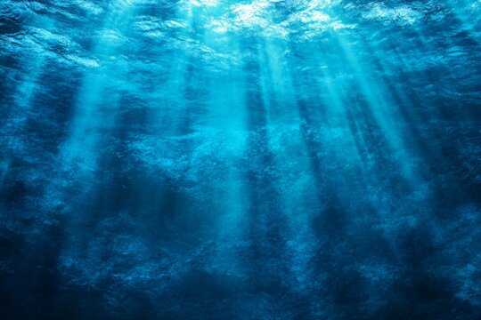 Abstruct blue backgraund with rays