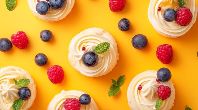 Food background for social media, optimized for platforms like Instagram, featuring vibrant colors, eye-catching designs, and engaging compositions