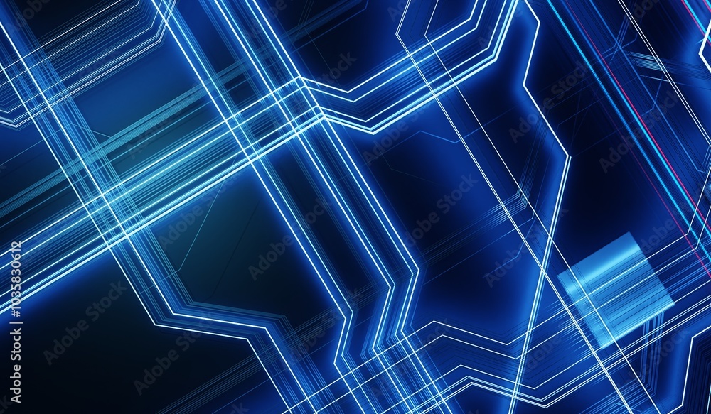 Poster circuit board, technology background, central computer processor cpu concept, high tech digital chip