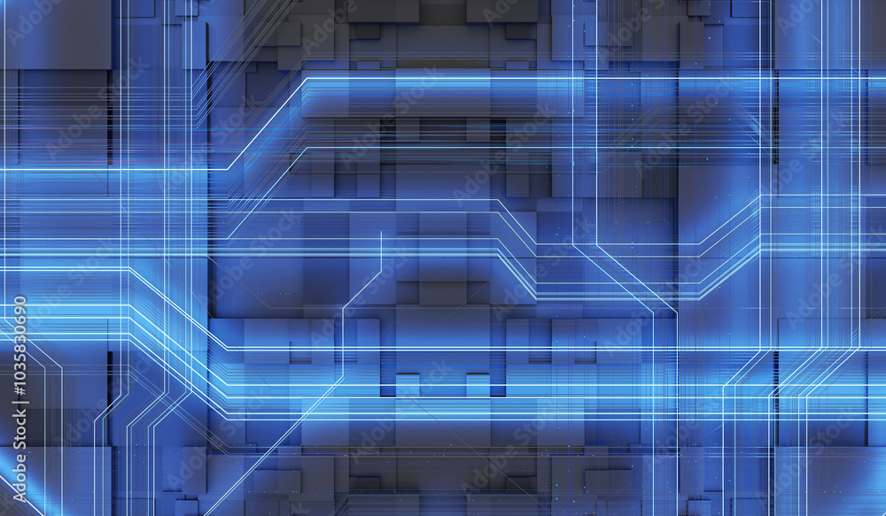Poster circuit board, technology background, central computer processor cpu concept, high tech digital chip
