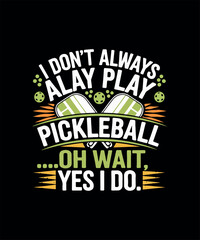 Pickleball T-shirt Design