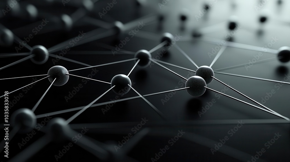 Poster a network of sensors in a smart home processing live data, with ample copy space in the sleek, minim